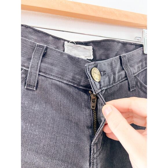 Current/Elliot Women's Cropped Skinny Jeans size 26 Night Wash Distressed - Picture 4 of 10